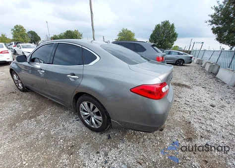 2012 Infiniti M37 z USA, uszkodzony, nr VIN JN1BY1AP9CM332473